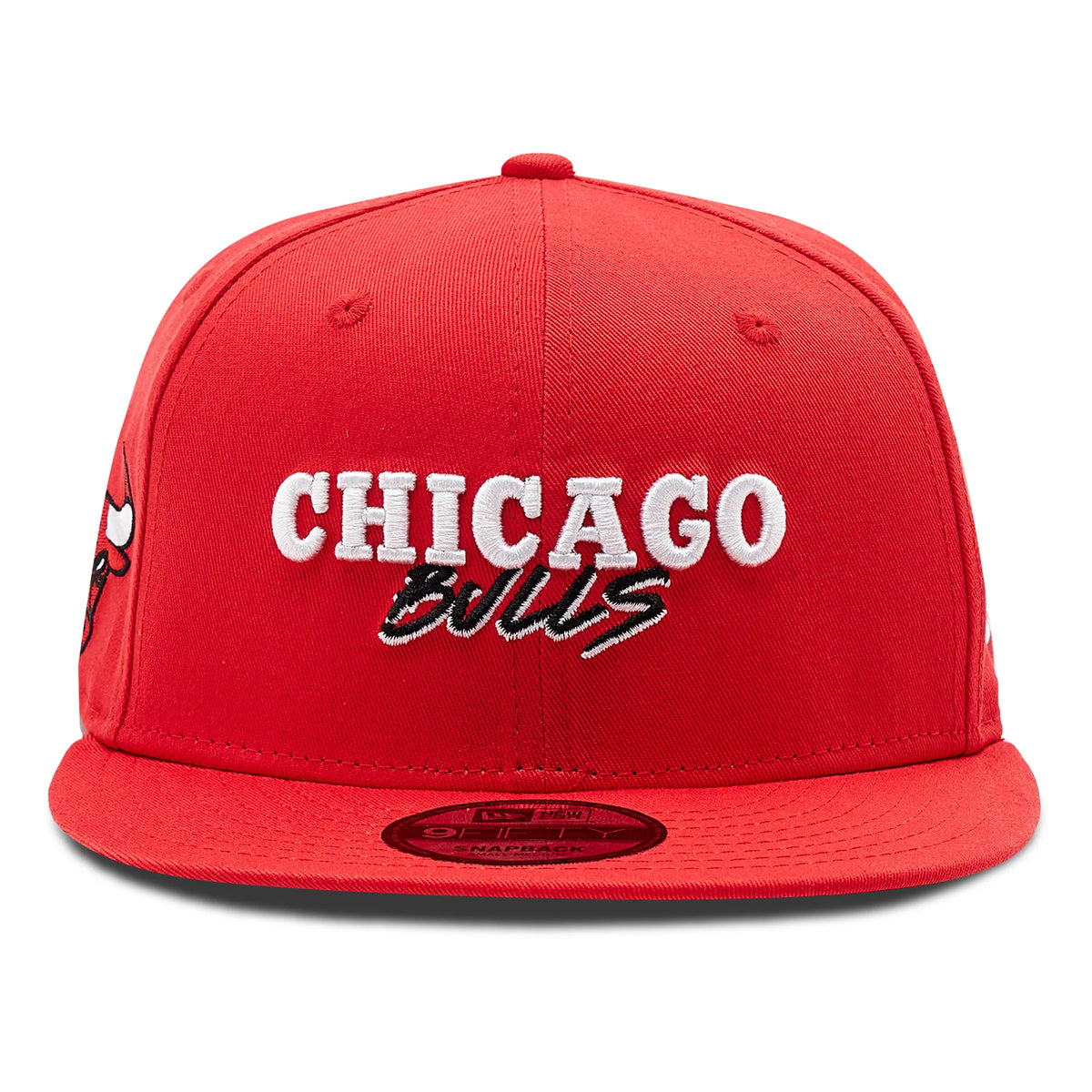 New Era Chicago Bulls 9FIFTY Stretch  Snap Cap Red