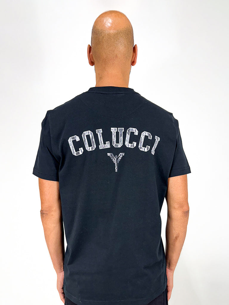 Carlo Colucci Basic T-Shirt Black - Soulsideshop
