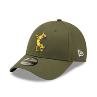 New Era CatDog 9FORTY Verstellbare Cap Olive