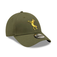 New Era CatDog 9FORTY Verstellbare Cap Olive