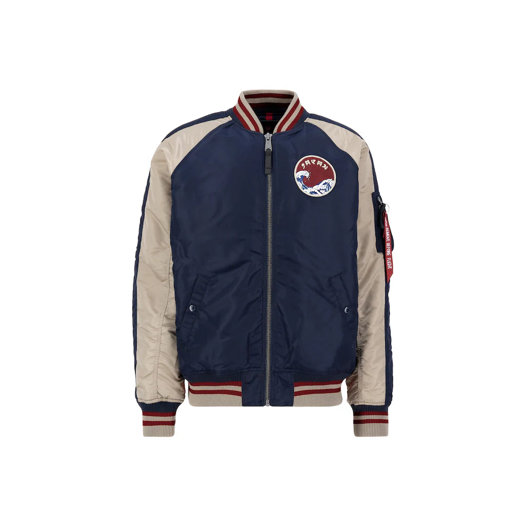 Alpha Industries Japan Warrior Souvenir Jacket Ultra Navy