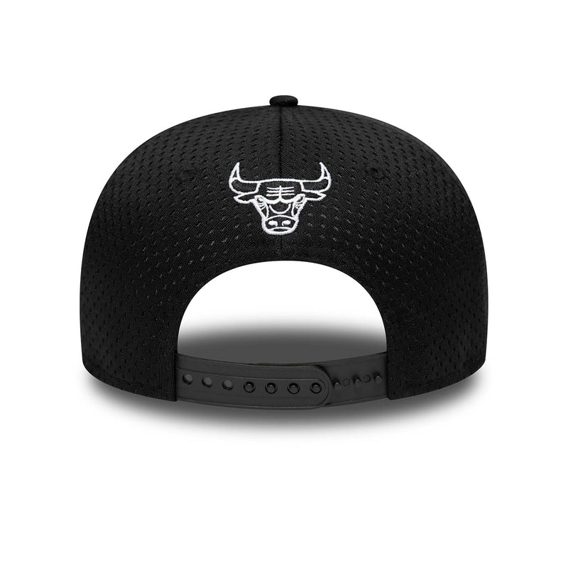 New Era Chicago Bulls 9FIFTY Stretch All Over Mesh Snap Cap Black