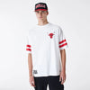 New Era Chicago Bulls NBA Arch Graphic Oversized T-Shirt White