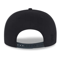 New Era Chicago Bulls NBA Black On Black 9FIFTY Snapback Cap Black - Soulsideshop
