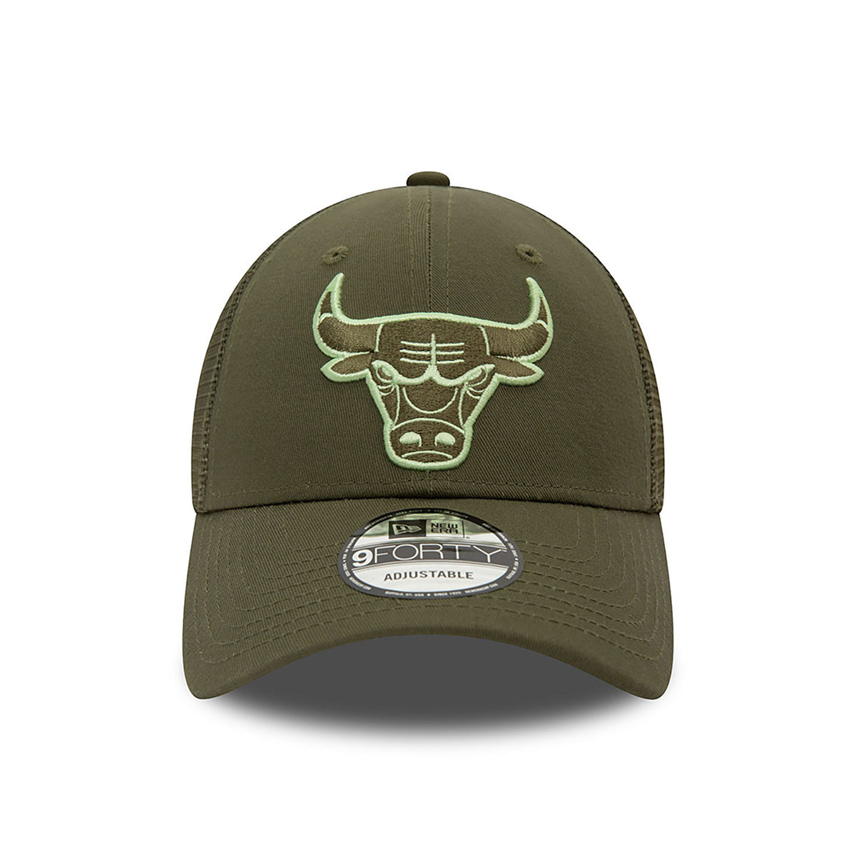 New Era Chicago Bulls NBA 9FORTY Trucker Cap Green - Soulsideshop