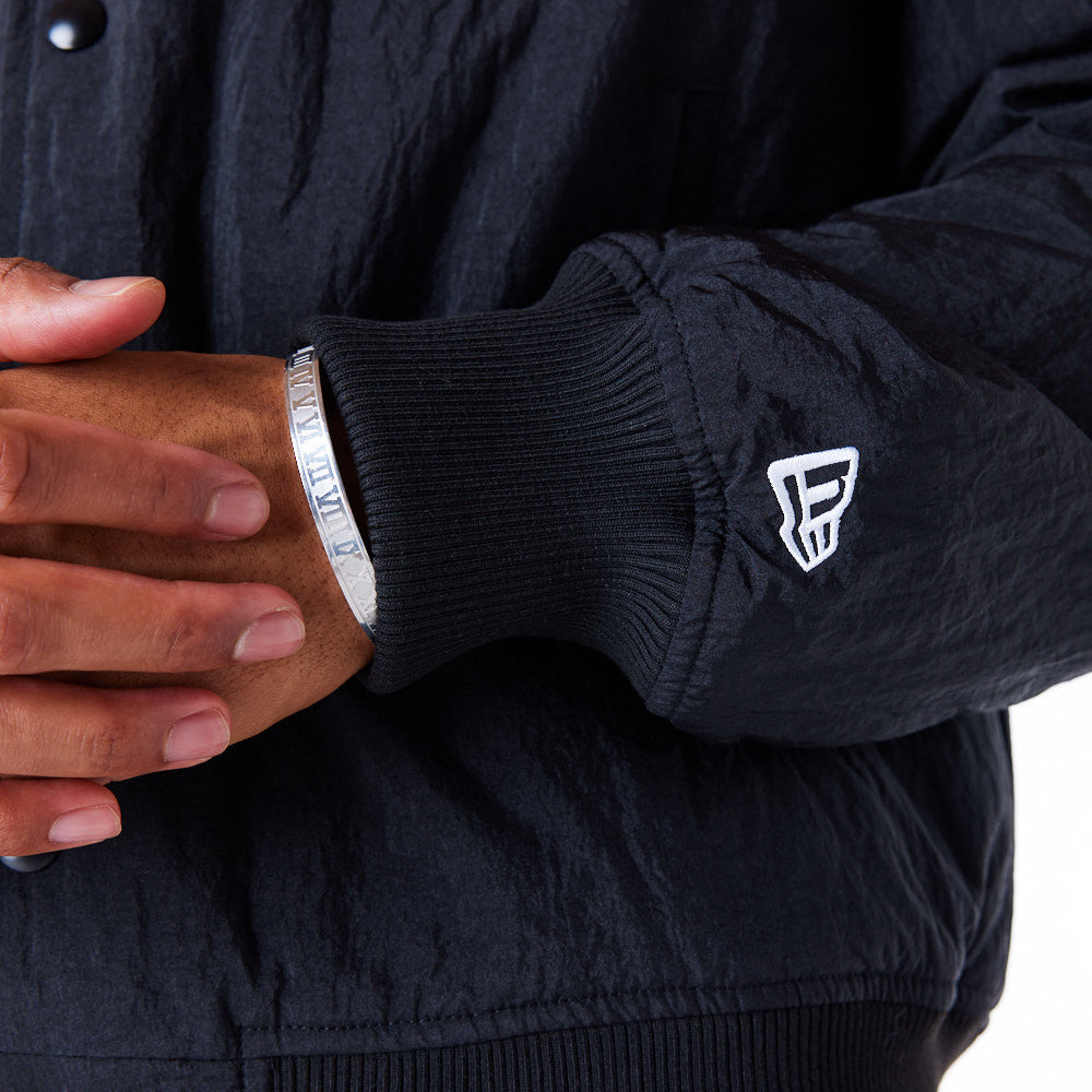 New Era Chicago Bulls NBA Panel Bomberjacke Black - Soulsideshop
