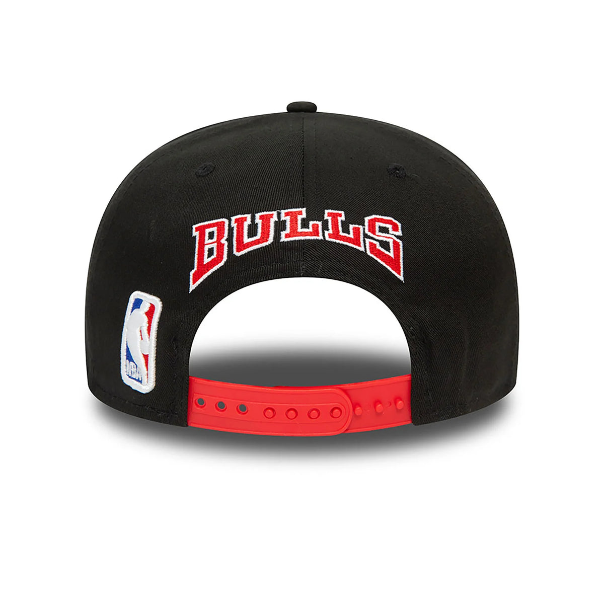 New Era Chicago Bulls NBA Rear Logo 9FIFTY Snapback Cap Black - Soulsideshop