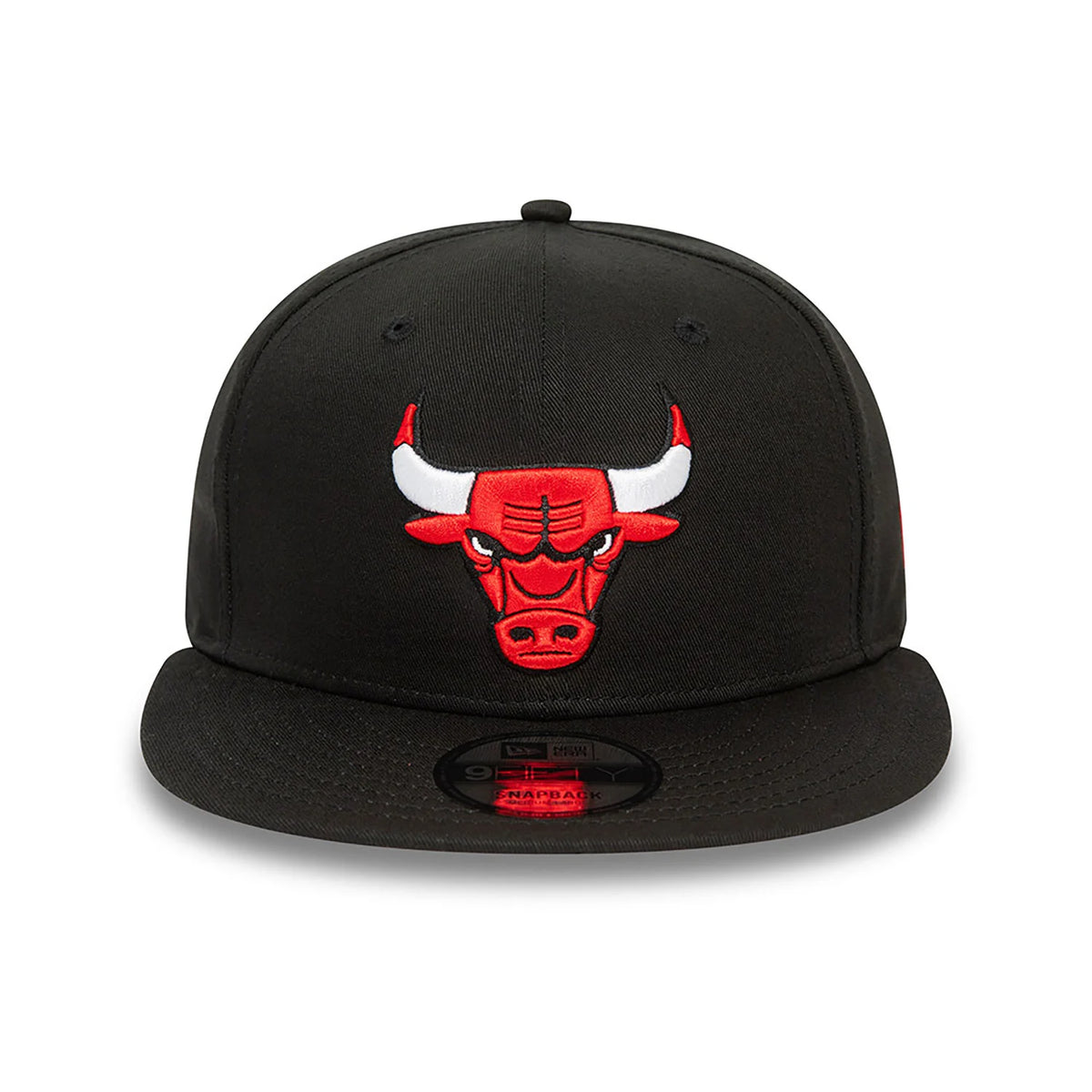 New Era Chicago Bulls NBA Rear Logo 9FIFTY Snapback Cap Black - Soulsideshop