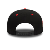 New Era  Chicago Bulls NBA Team Colour 9FIFTY Snapback Cap Black - Soulsideshop