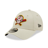 New Era Skulls The League 9FORTY Verstellbare Cap Creme