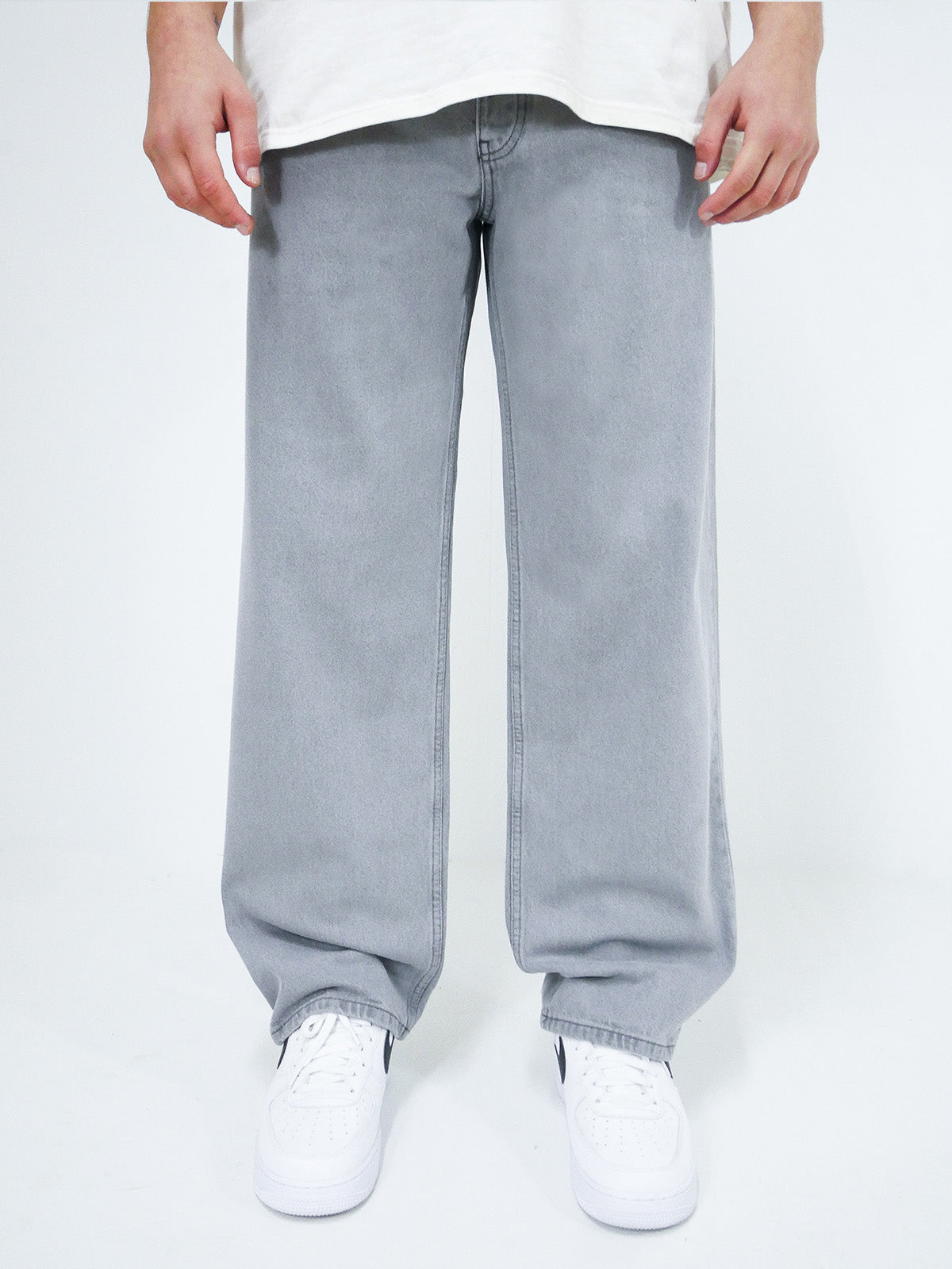Dada Supreme Companion Loose Fit Jeans Grey - Soulsideshop