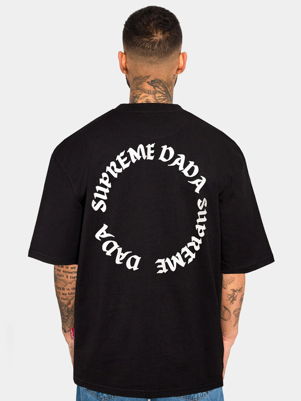 Dada Supreme New Crown Logo T-Shirt Black - Soulsideshop