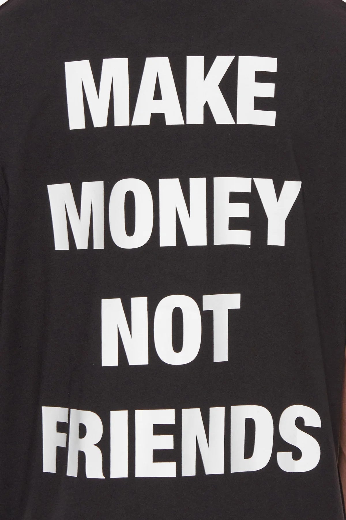 Dropsize Heavy Oversize Make Money T-Shirt Black