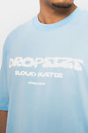 Dropsize Heavy Cloud Buster T-Shirt Baby Blue