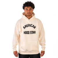 Hoodstar Oversize Hoodie American Hoodstar Creme