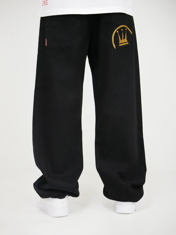 Dada Supreme Freedom Baggy Fit Jeans Ultra Black - Soulsideshop