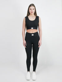 Chamakam Organic Sport Bra Emperdador Black - Soulsideshop