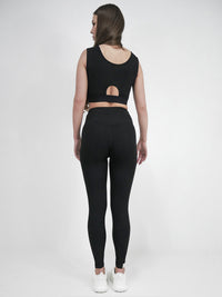 Chamakam Organic Sport Bra Emperdador Black - Soulsideshop