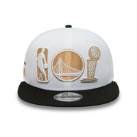 New era Golden State Warriors NBA Ring Ceremony 9FIFTY Snapback Cap White/ Black