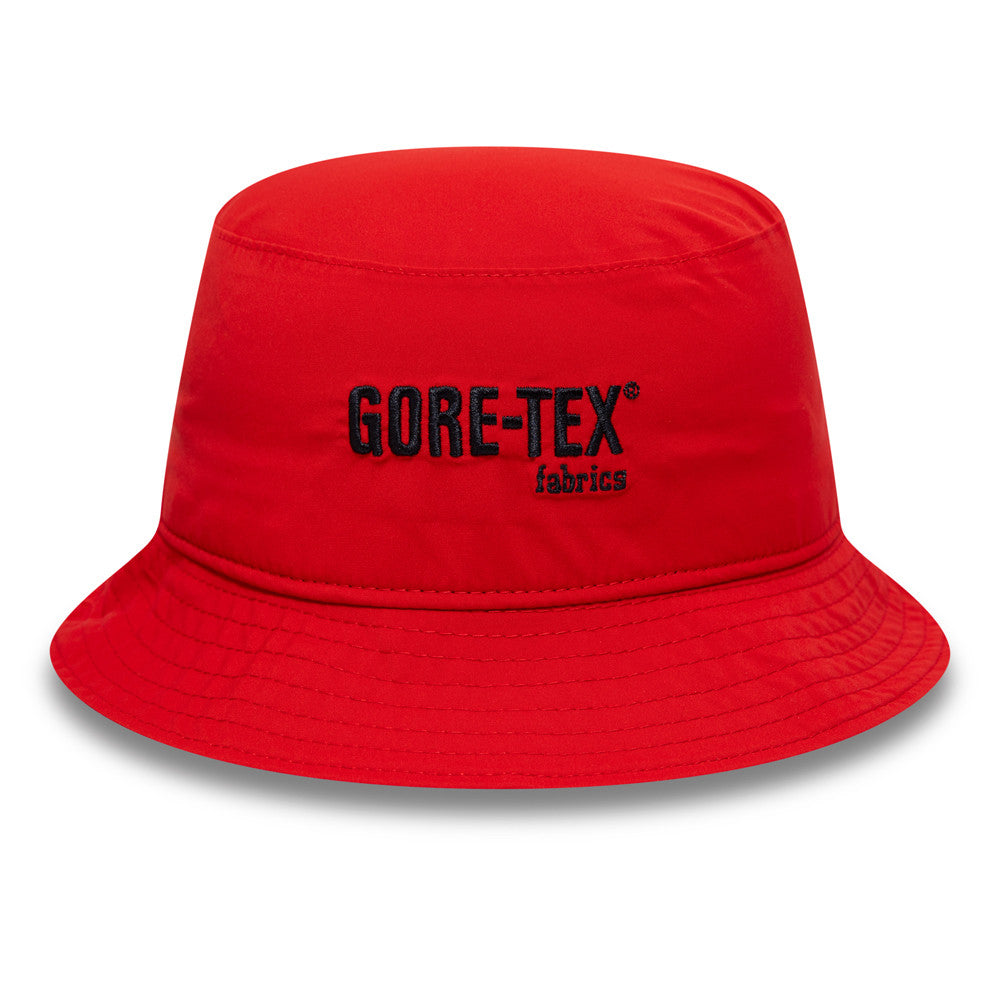 New Era Gore Tex Tapered Bucket Hat Red