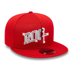 New Era Rockets 9FIFTY Stretch  Snap Cap Red