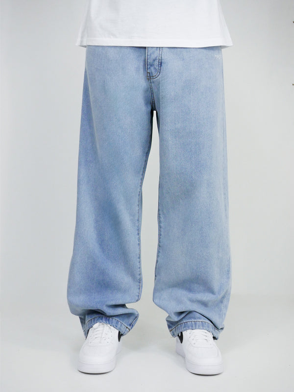 DADA Supreme Freedom Baggy Fit Jeans Light Blue - Soulsideshop