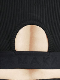 Chamakam Organic Sport Bra Emperdador Black - Soulsideshop