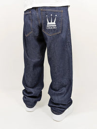 DADA Supreme Minimalist Loose Fit Jeans Raw Blue - Soulsideshop