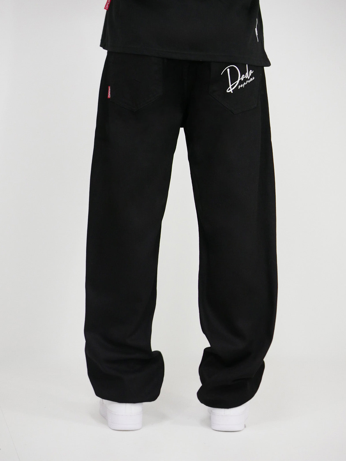 Dada Supreme Companion Loose Fit Jeans Black - Soulsideshop