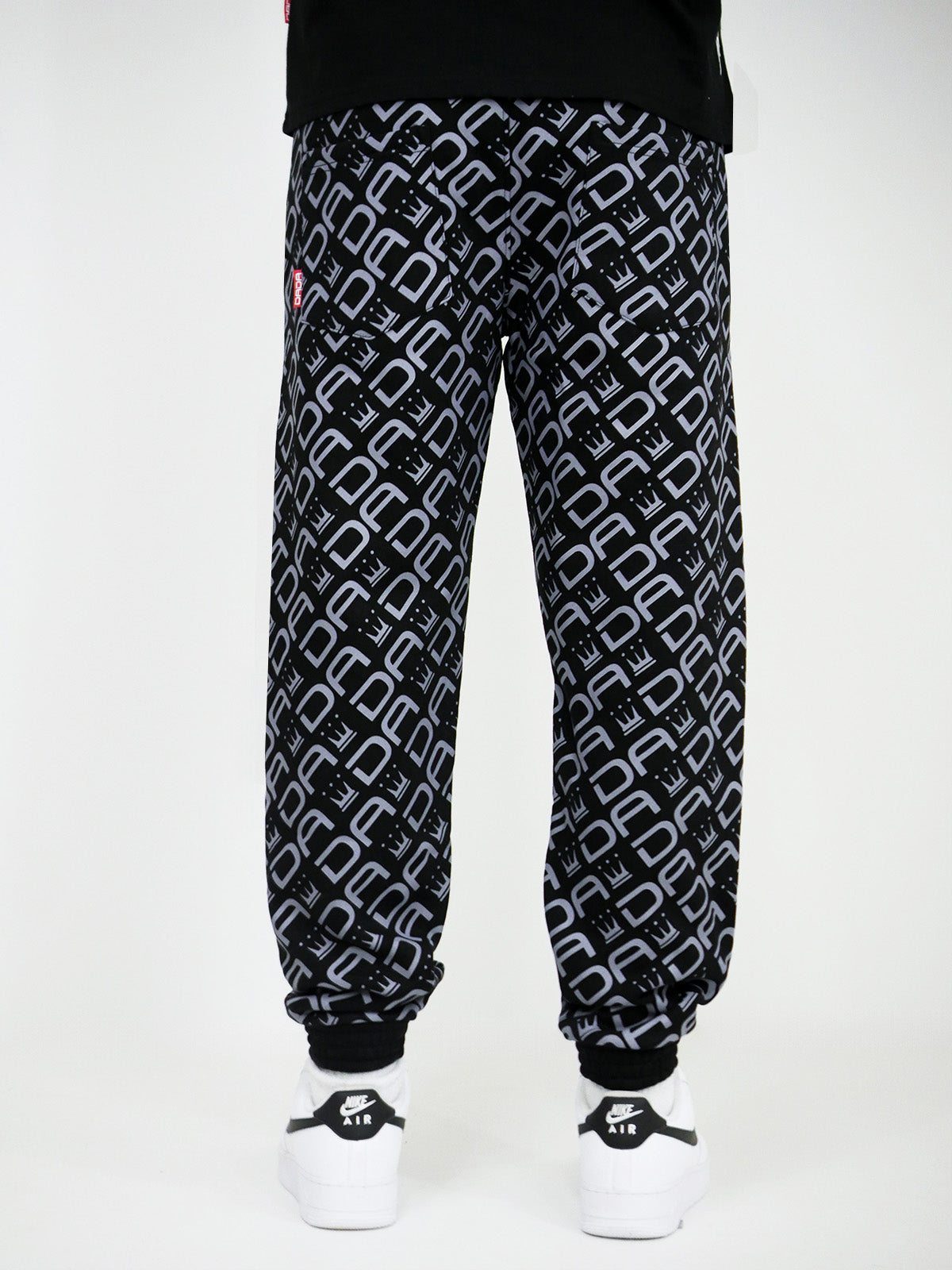 Dada Supreme All Over Sweatpants Black - Soulsideshop