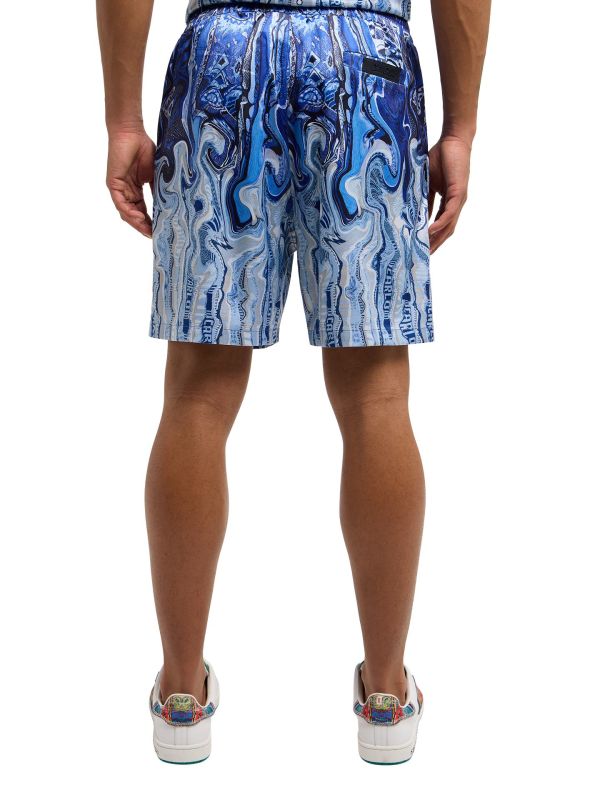Carlo Colucci Shorts -Fusion- Blue