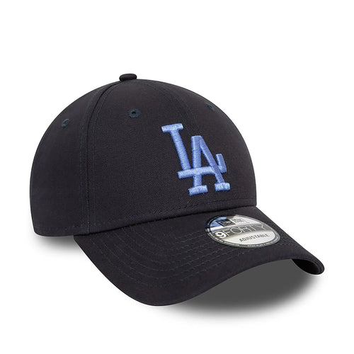 New Era LA Dodgers League Essential 9FORTY Verstellbare Cap Black/Blue