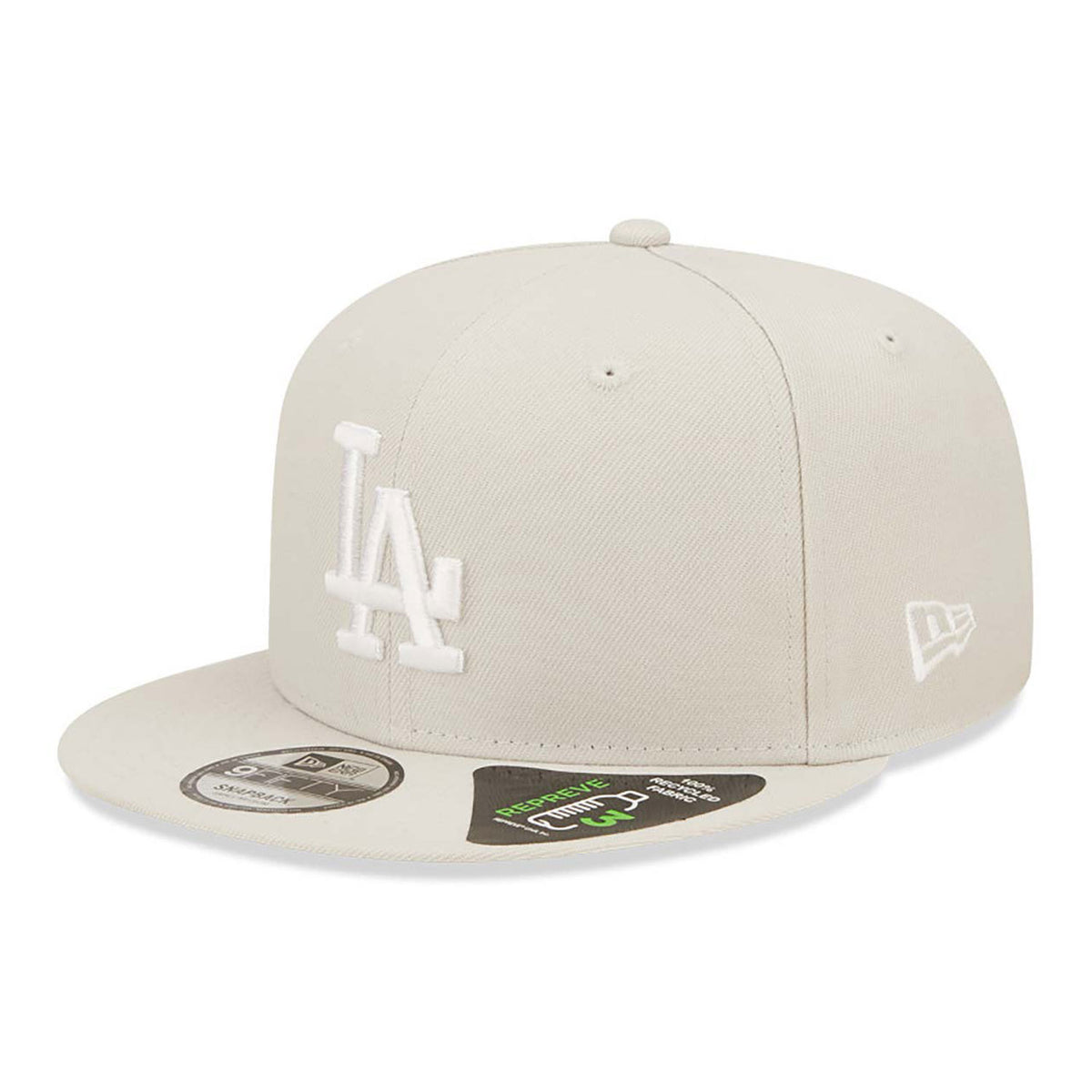 New Era LA Dodgers Repreve 9FIFTY Snapback Cap Beige