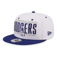 New Era LA Dodgers 9FIFTY Stretch Snap Cap White / Blue