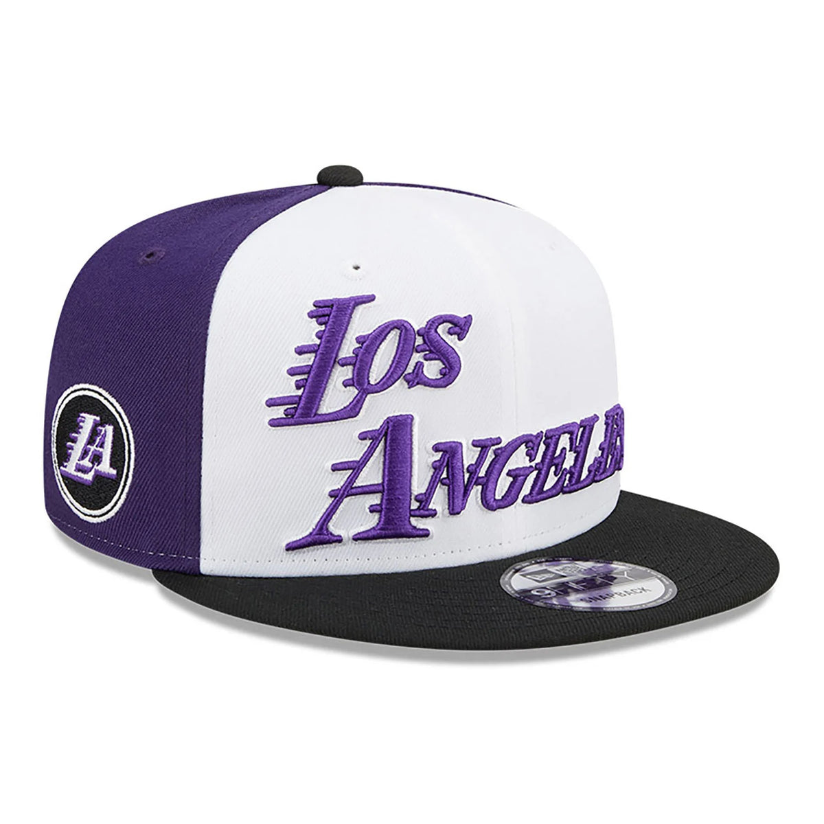 New Era LA Lakers Authentics City Edition 9FIFTY Snapback Cap White