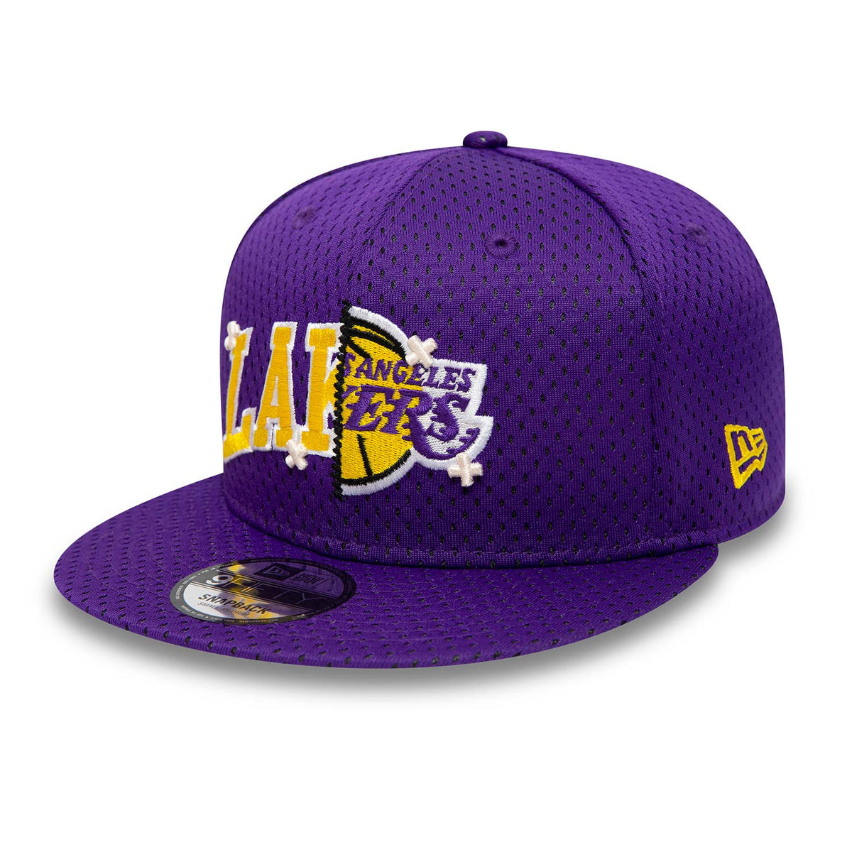 New Era LA Lakers 9FIFTY Stretch Mesh Snap Cap Purple