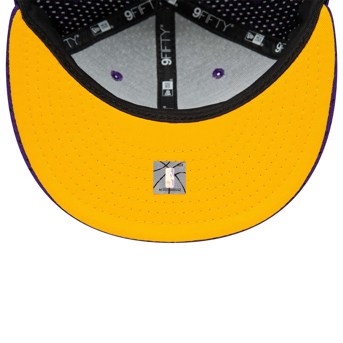 New Era LA Lakers 9FIFTY Stretch Mesh Snap Cap Purple