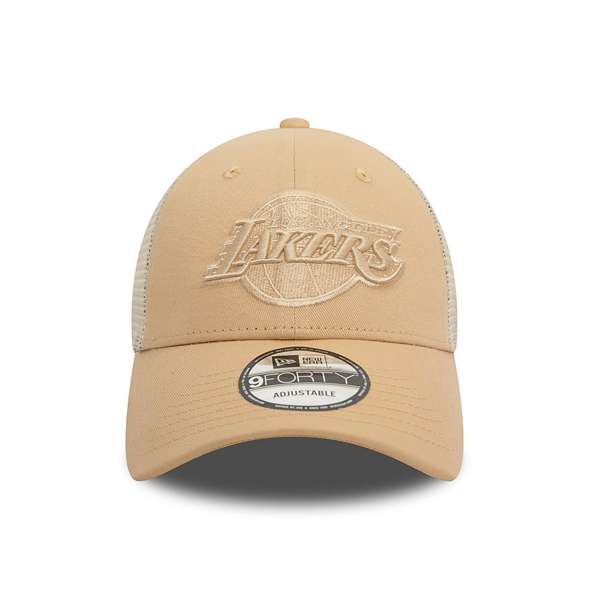 New Era LA Lakers NBA 9FORTY Trucker Cap Beige - Soulsideshop