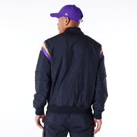 New Era LA Lakers NBA Panel Bomberjacke Black - Soulsideshop