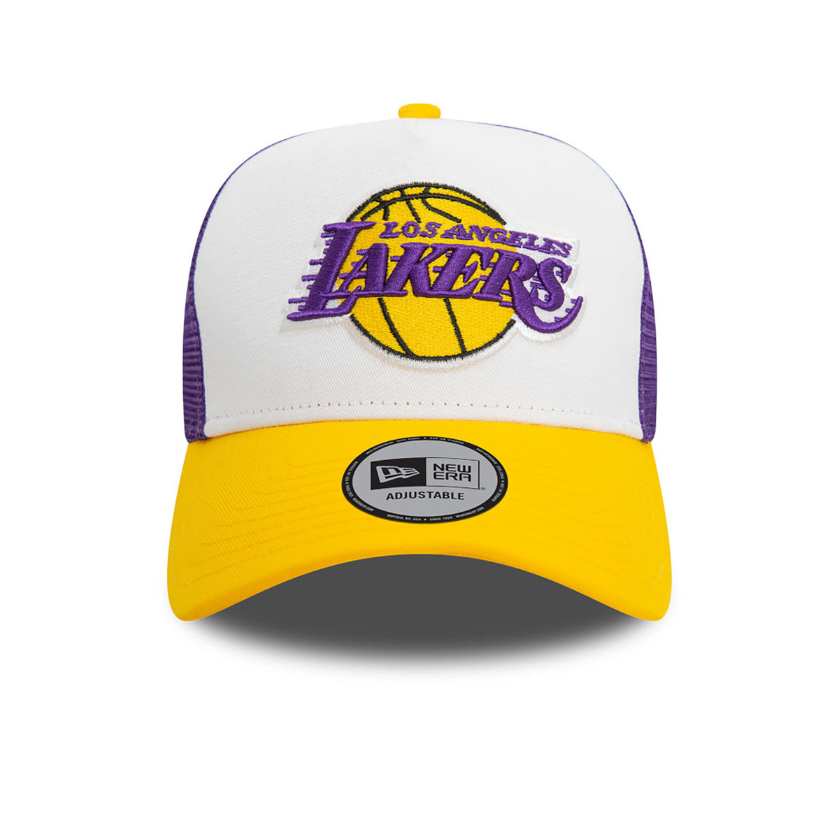 New Era LA Lakers NBA 9FORTY A-Frame Trucker Cap Yellow - Soulsideshop