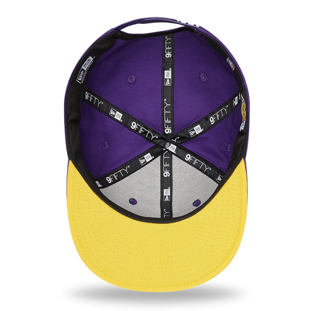 New Era LA Lakers 9FIFTY Stretch Snap Cap Purple