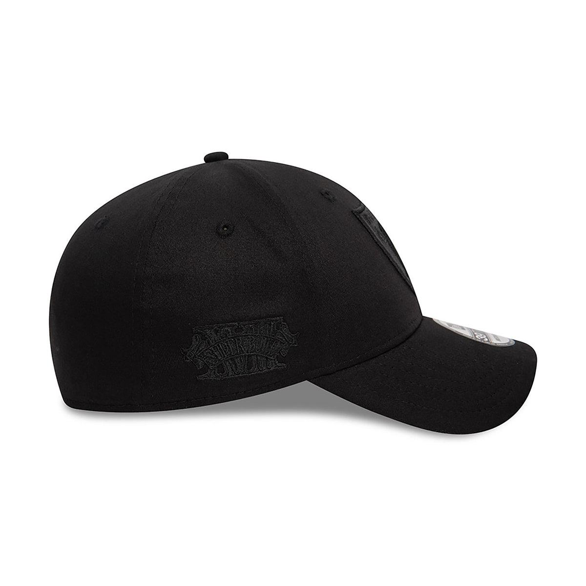 New Era  Las Vegas Raiders Monochrome 39THIRTY Stretch Fit Cap Black - Soulsideshop