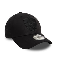 New Era  Las Vegas Raiders Monochrome 39THIRTY Stretch Fit Cap Black - Soulsideshop