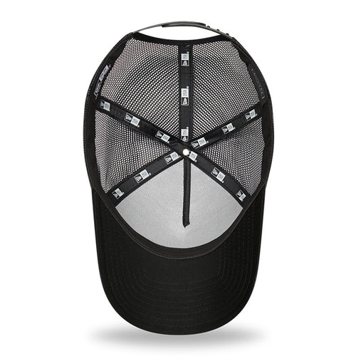 New Era Le Louvre Print A-Frame Trucker Cap Black