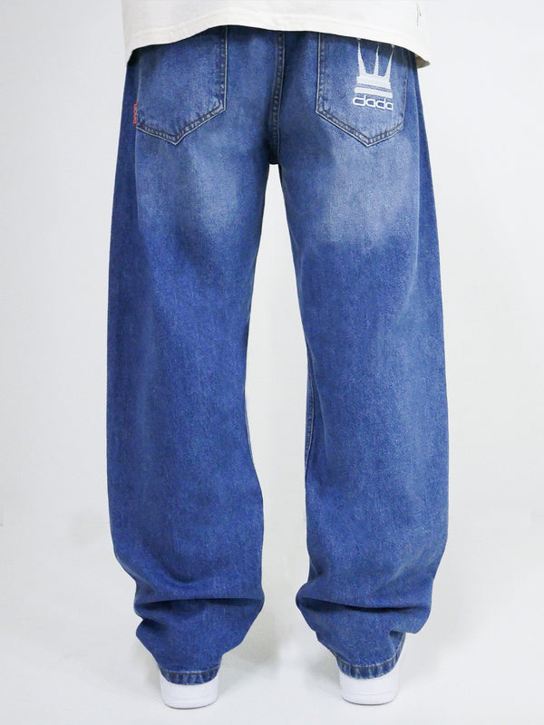 DADA Supreme Minimalist Loose Fit Jeans Blue - Soulsideshop