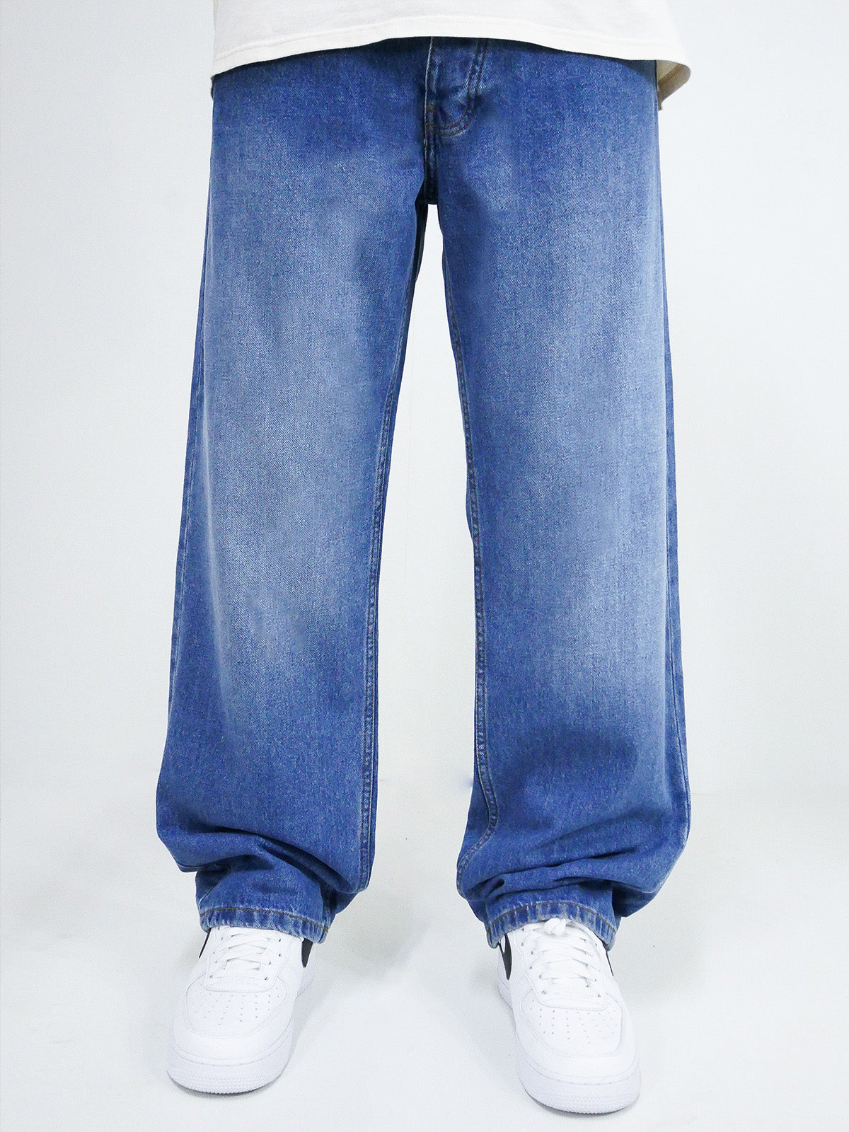 DADA Supreme Minimalist Loose Fit Jeans Blue - Soulsideshop