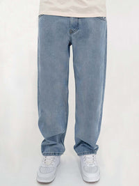 DADA Supreme Minimalist Loose Fit Jeans Light Blue - Soulsideshop