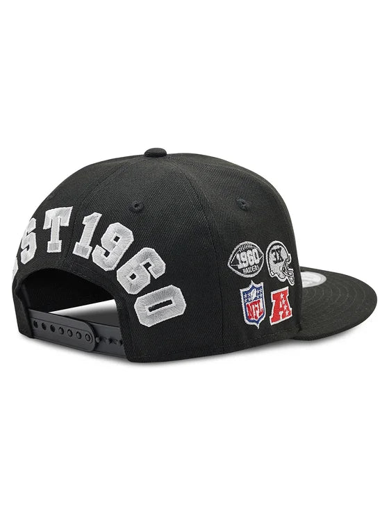 New Era League Champions 9FIFTY Las Vegas Raiders Cap Black