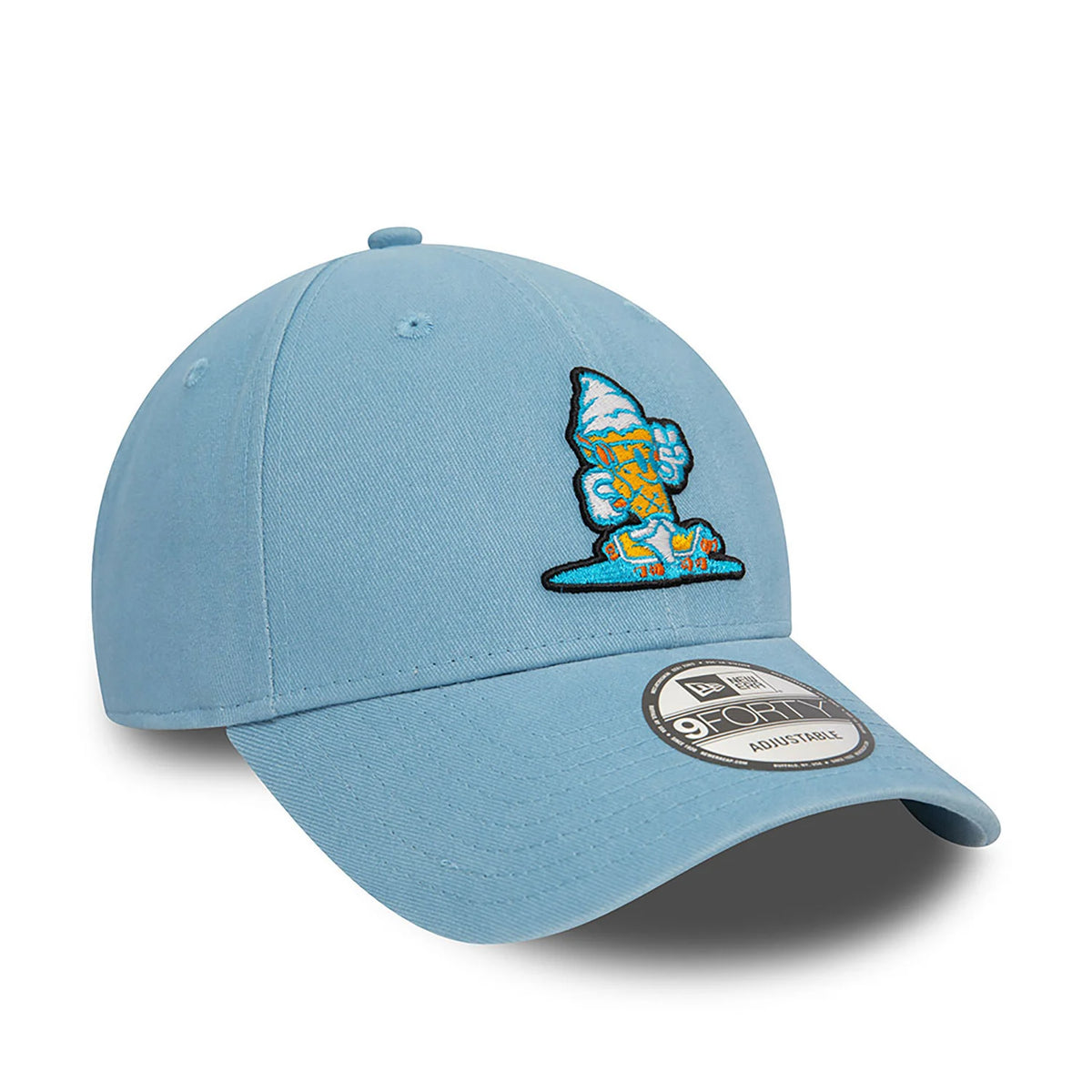 New Era Ice Cream Character 9FORTY Verstellbare Cap Pastellblaue - Soulsideshop