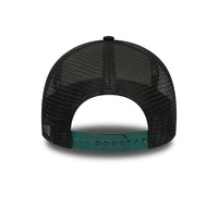 New Era Patch E-Frame Trucker Cap Green